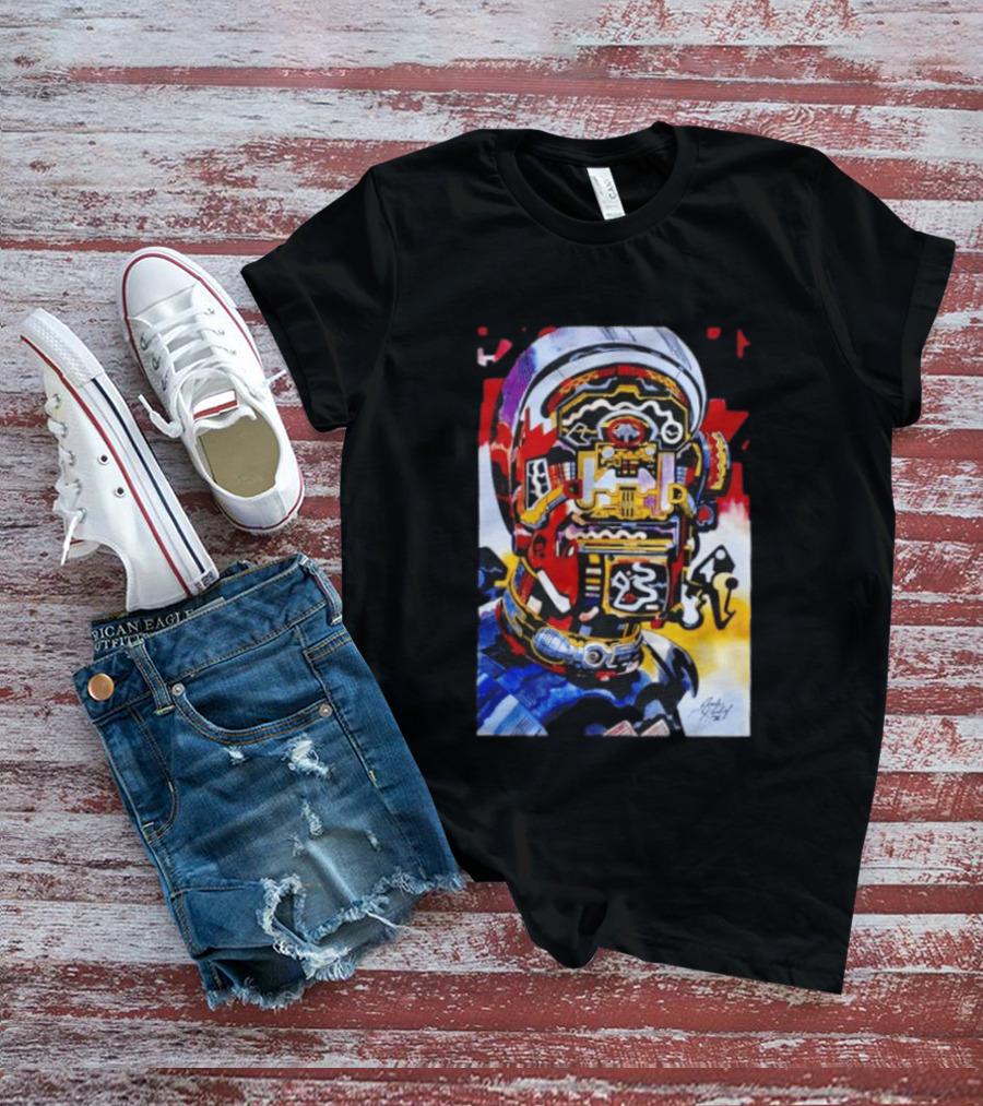 Jack Kirby Galactic Sci Fi Robot T-Shirt