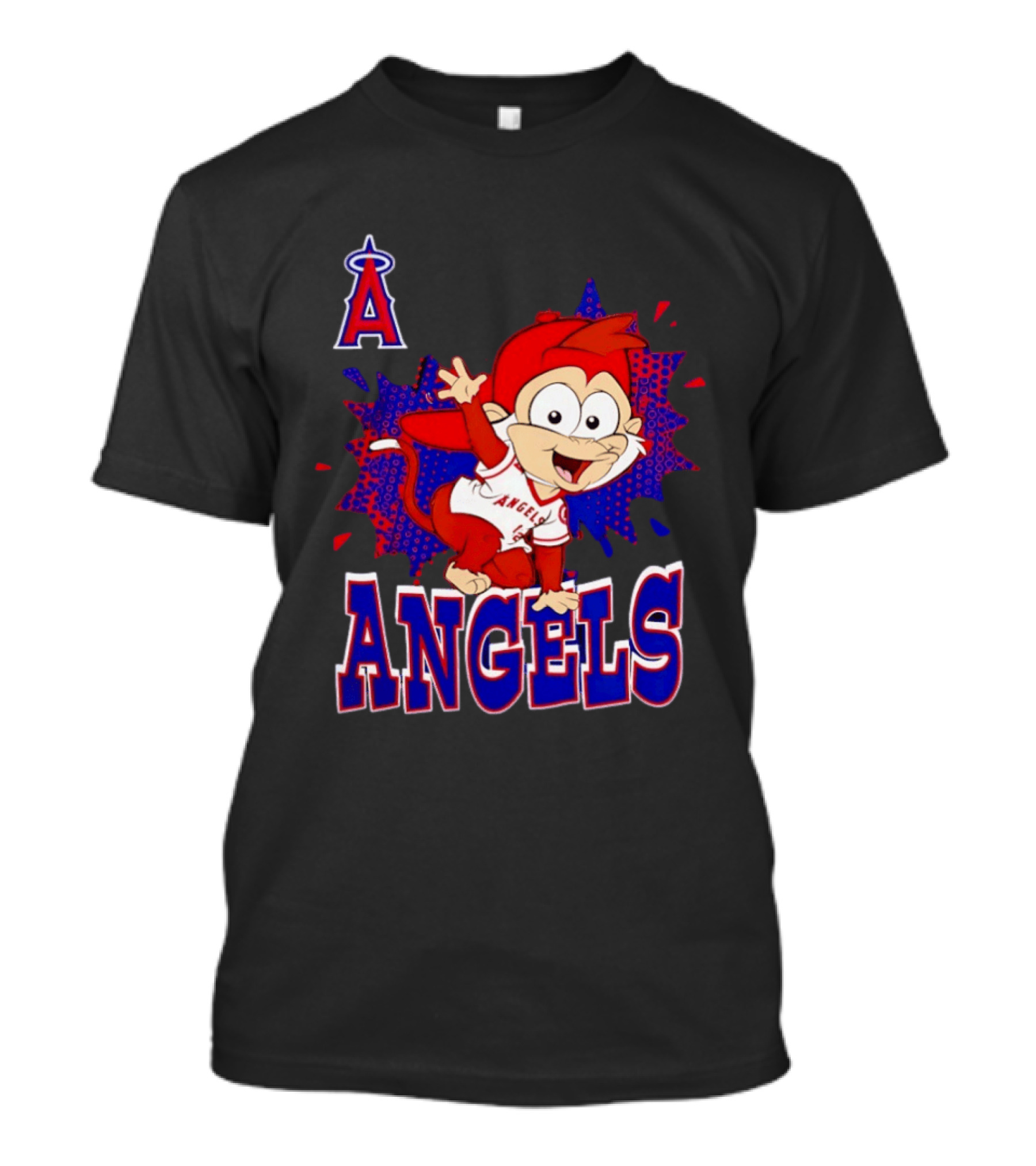Los Angeles Angels Rally Monkey Baseball MLB Team Fans T-Shirt