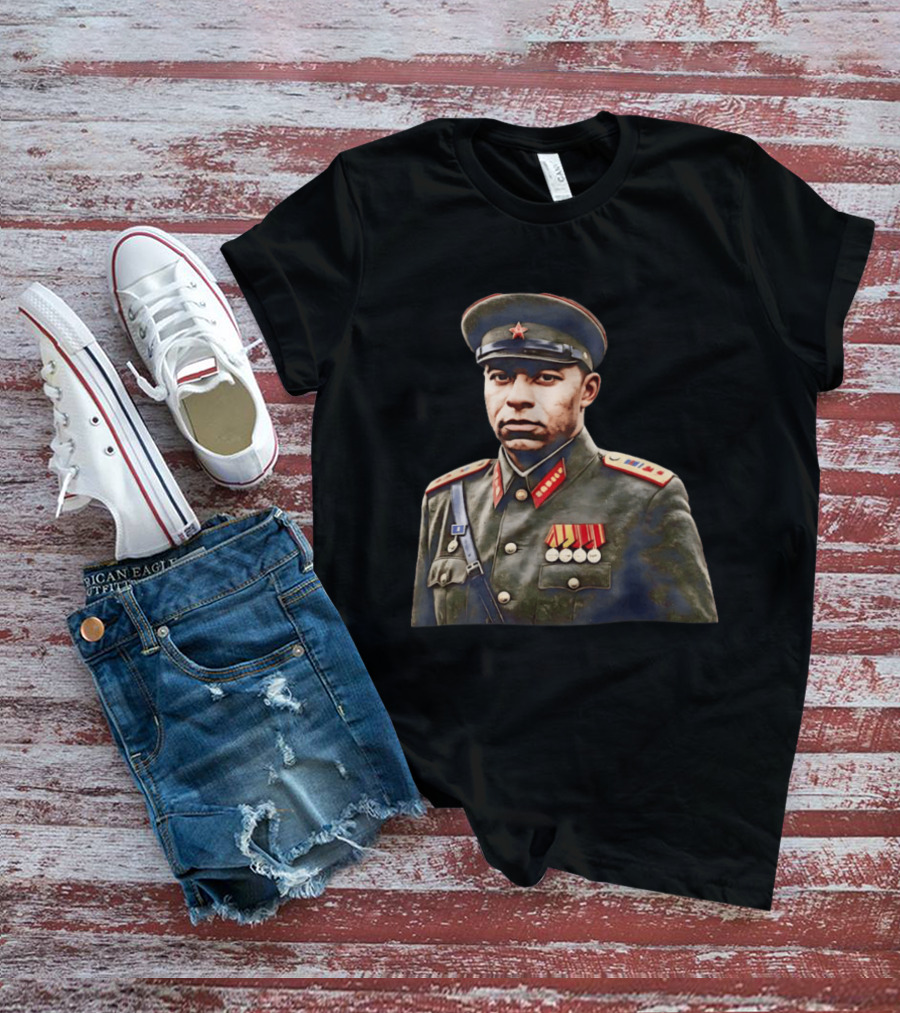 Mbappe Soviet Military Uniform Communist Leader General T-Shirt