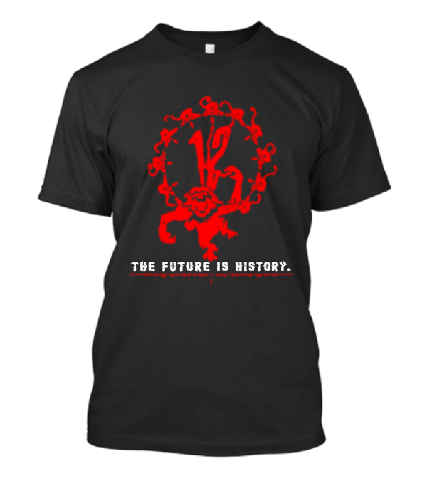 12 Monkeys The Future Is History Terry Gilliam Red T-Shirt