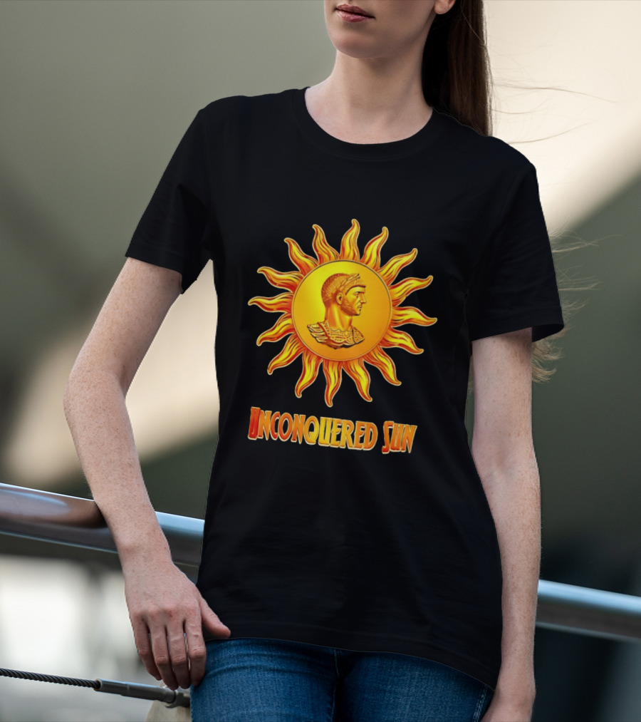 Aurelian Sol Invictus Unconquered Sun Roman Emperor T-Shirt