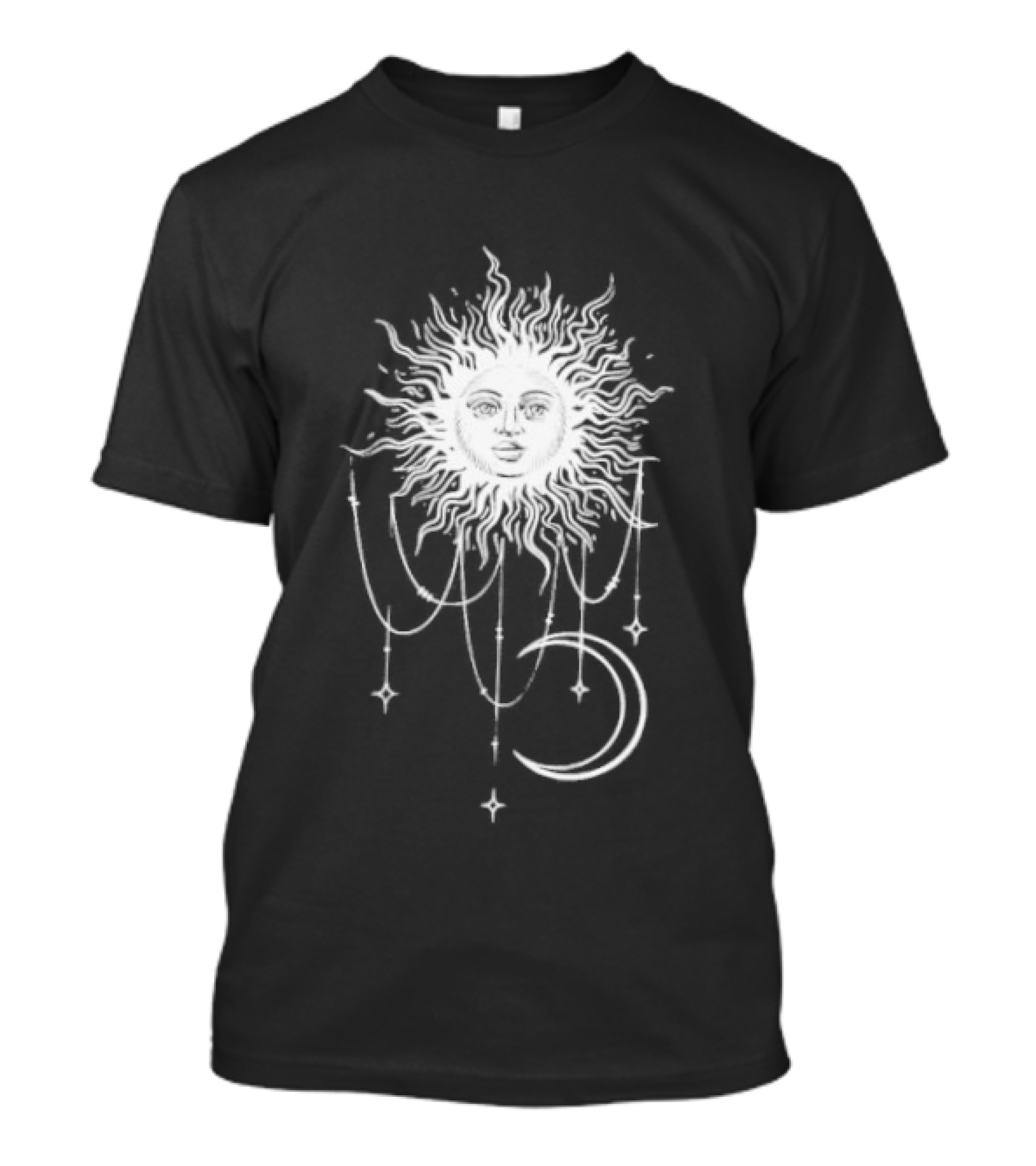 Boho Sun And Moon Celestial Astrology Mystical T-Shirt