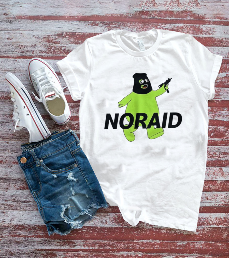 Uncle O'Grimacey Noraid With Green Character And Weapon T-Shirt