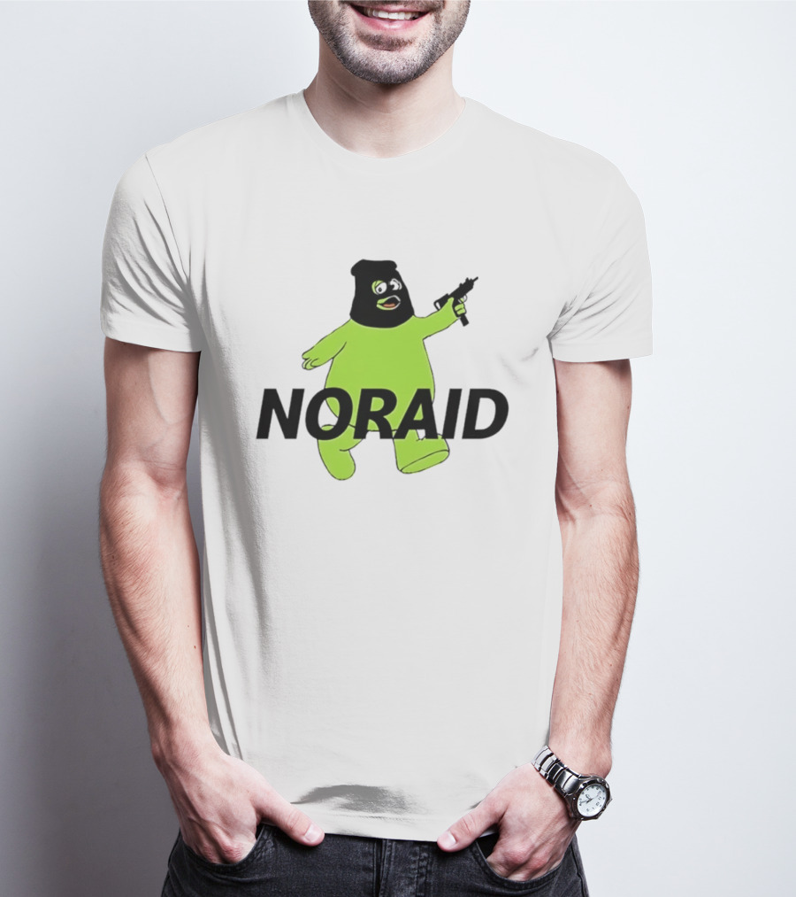 Uncle O'Grimacey Noraid With Green Character And Weapon T-Shirt