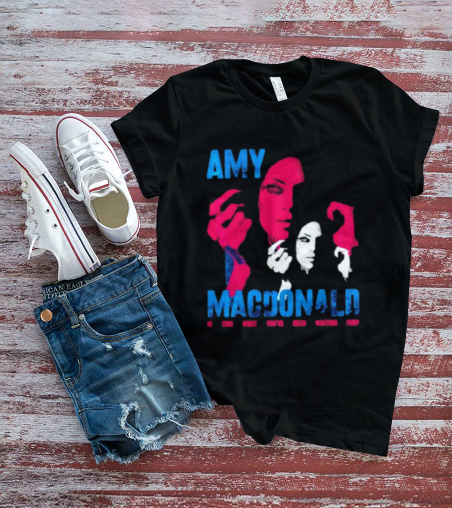 Amy Macdonald Is This What You've Been Waiting For Face T-Shirt