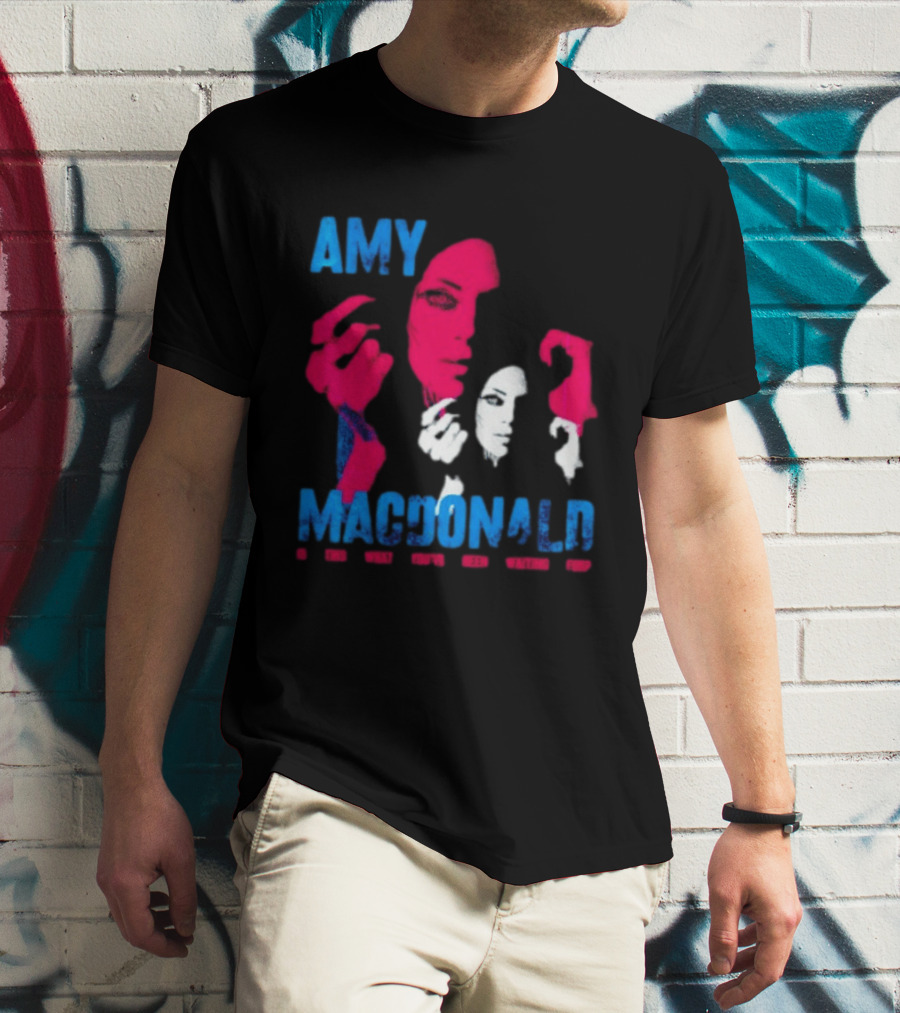 Amy Macdonald Is This What You've Been Waiting For Face T-Shirt