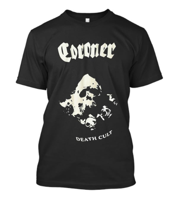 Coroner Death Cult Thrash Metal Band T-Shirt