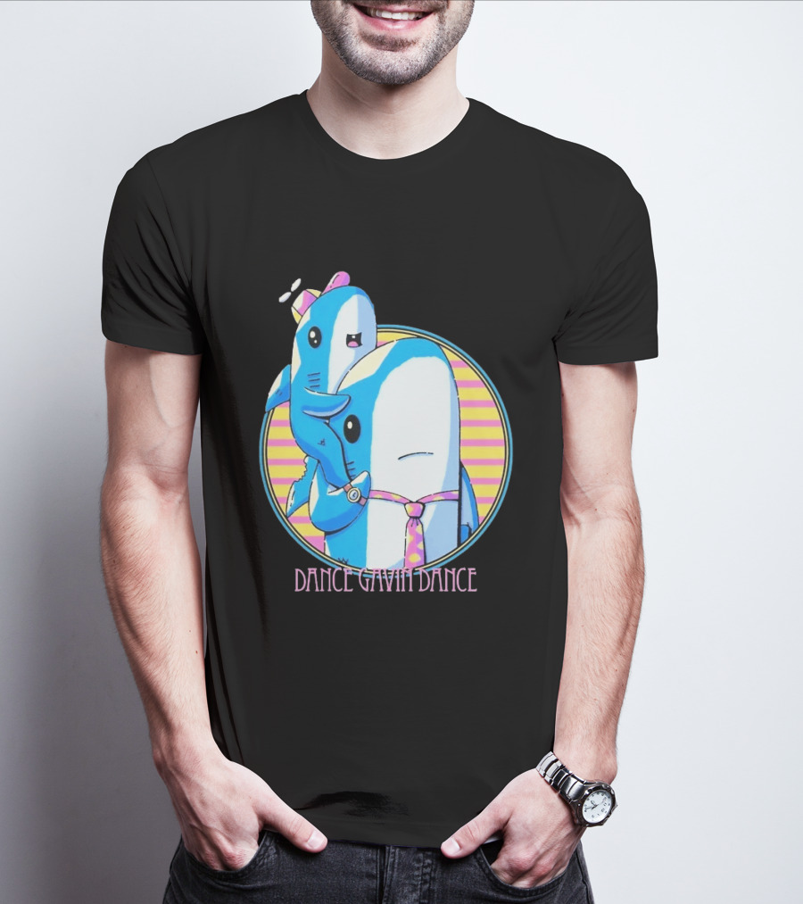 Dance Gavin Dance Shark Dad Cute Cartoon Marine Life Duo T-Shirt