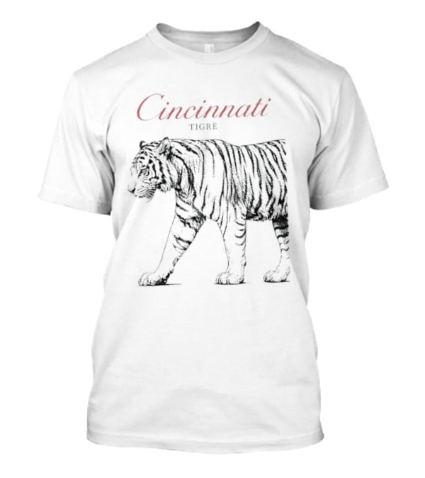 Cincinnati Tigre Cincinnati Bengals Football T-Shirt