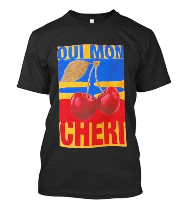 Oui Mon Cheri Cherry French Fruit T-Shirt