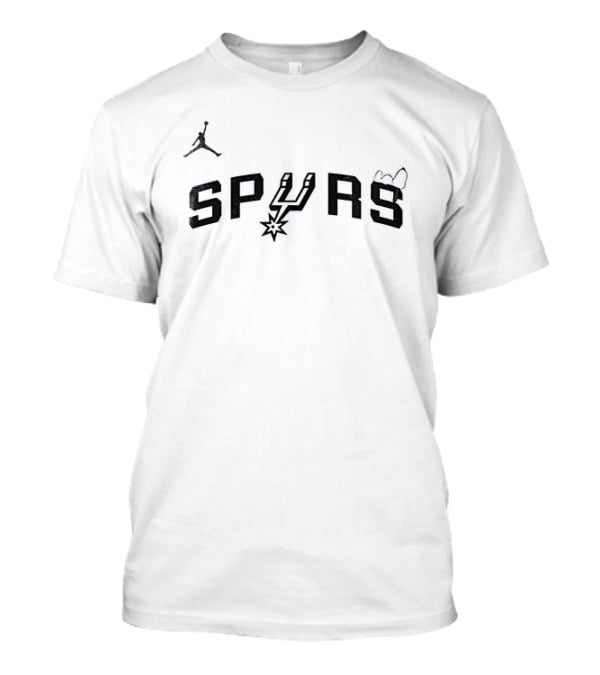 San Antonio Spurs Snoopy Peanuts Collaboration T-Shirt