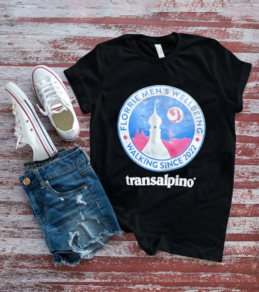 Florrie Men's Wellbeing Walking Since 2022 Transalpino T-Shirt