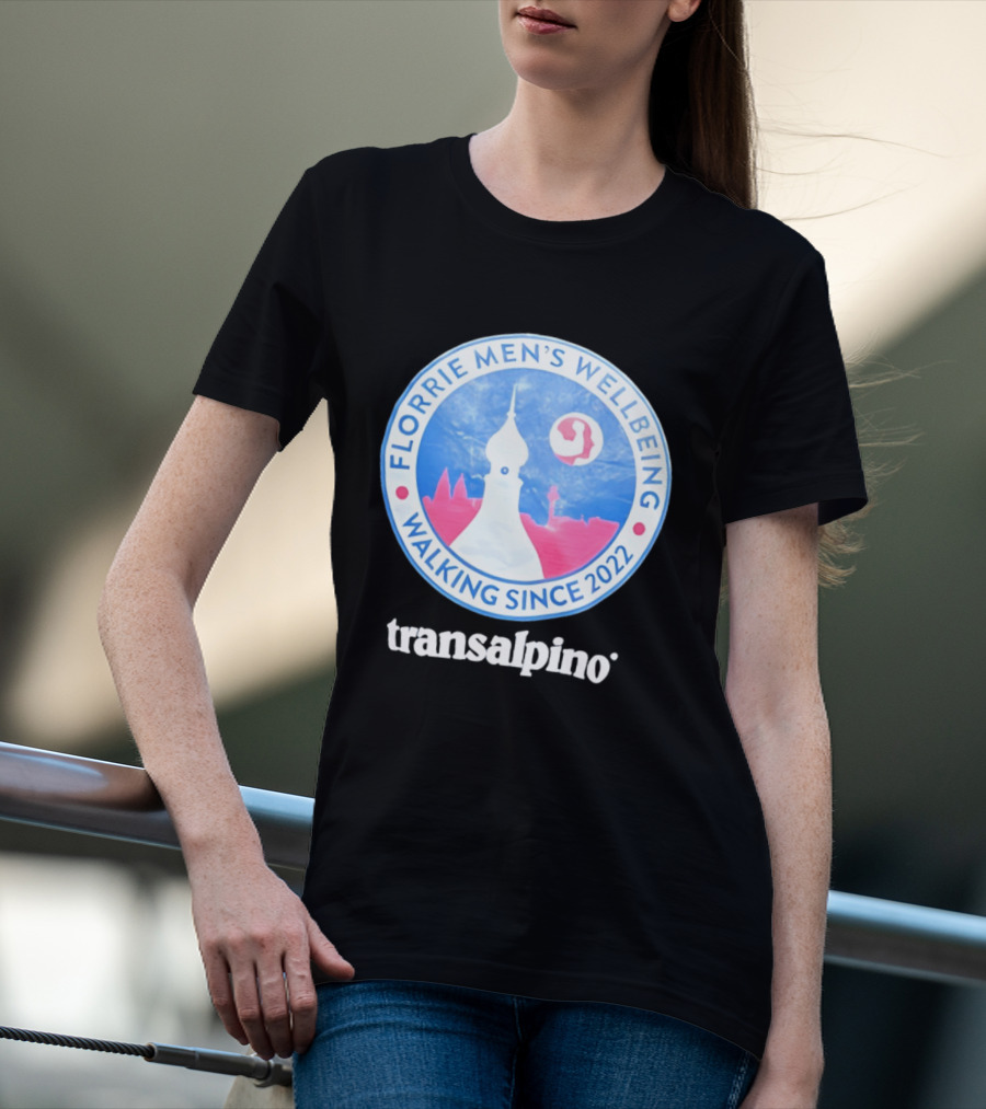 Florrie Men's Wellbeing Walking Since 2022 Transalpino T-Shirt