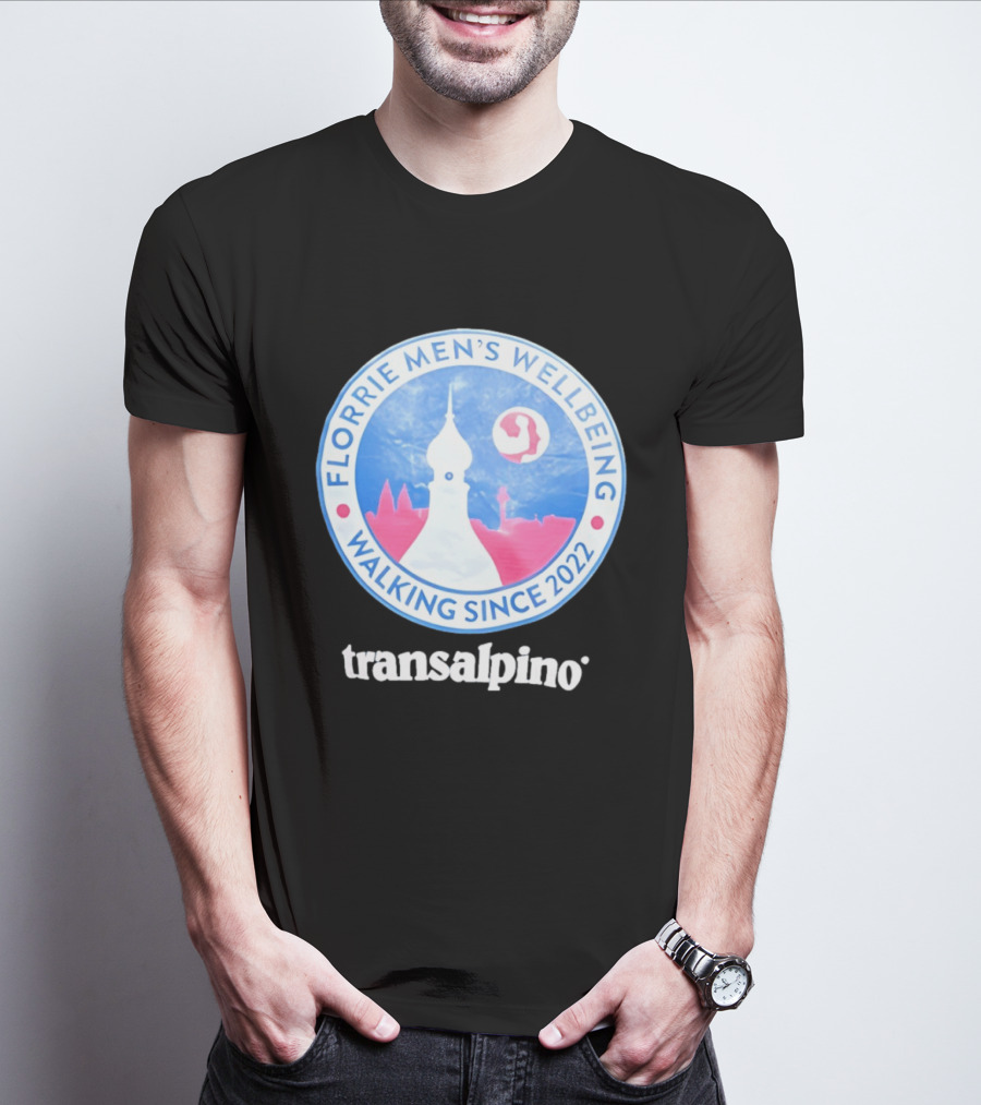 Florrie Men's Wellbeing Walking Since 2022 Transalpino T-Shirt