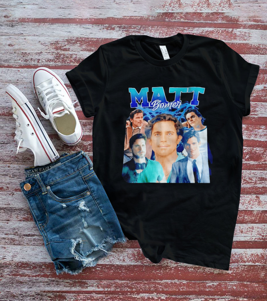 Matt Bomer Collage Actor Celebrity T-Shirt