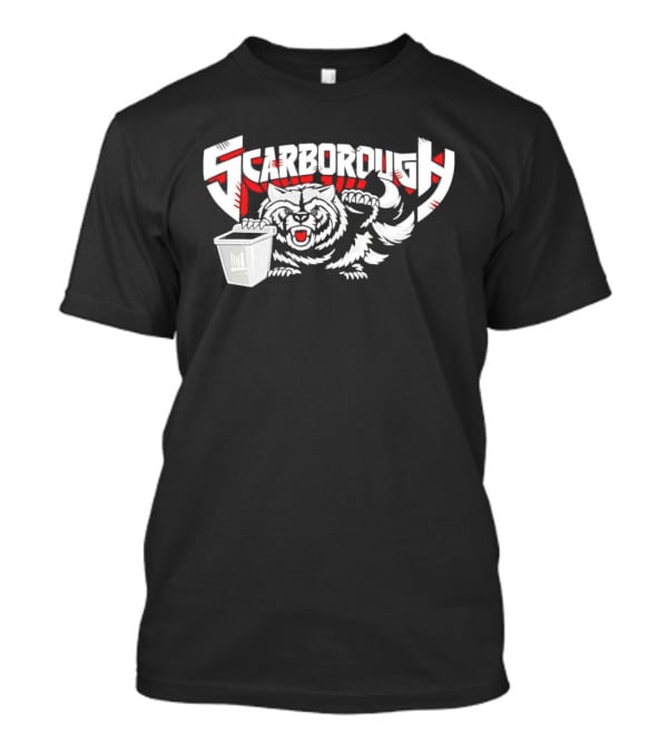 Scarborough Raccoon Trash Can Funny Wild Animal T-Shirt