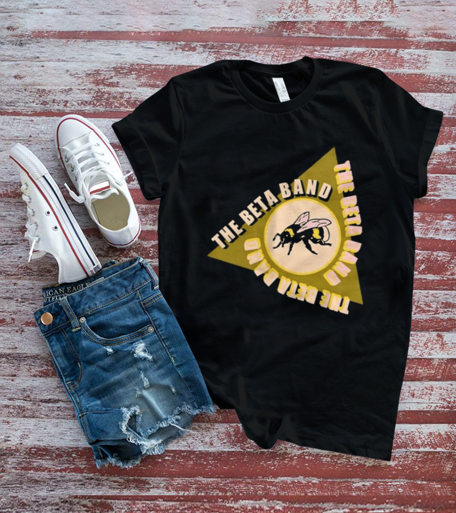 The Beta Band Triangle Honeybee Session T-Shirt
