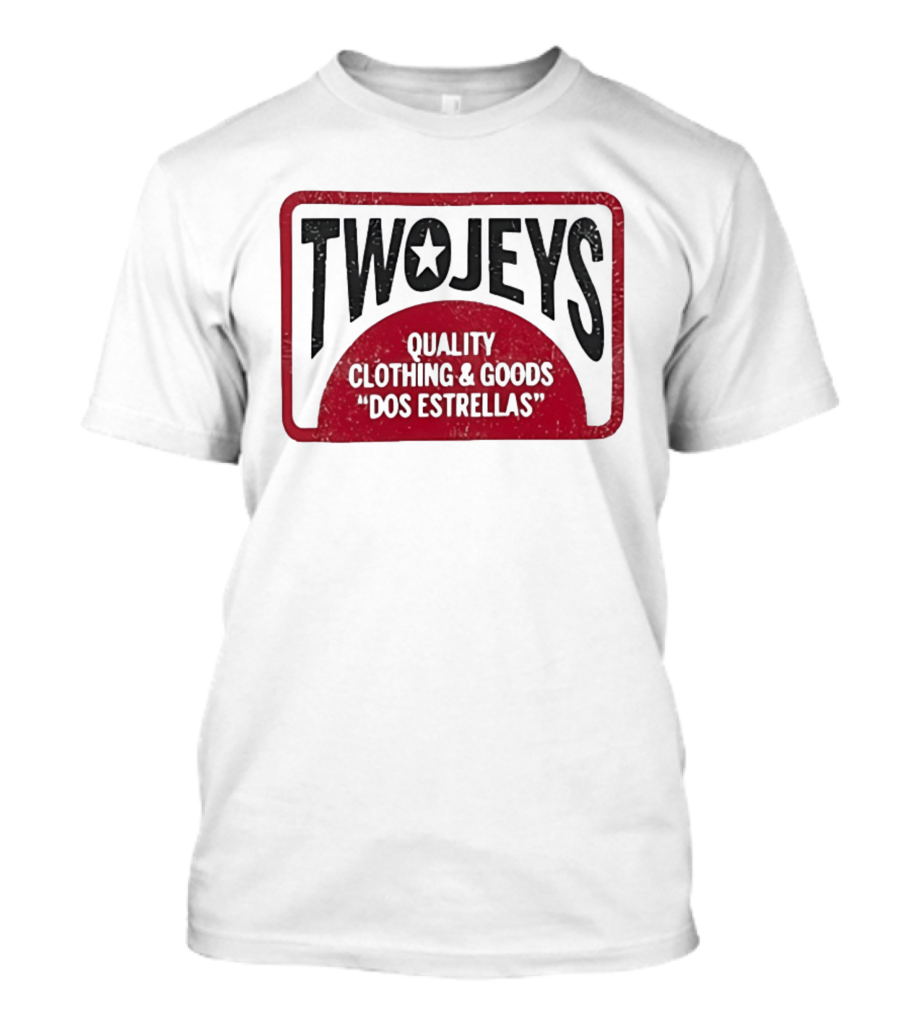 Twojeys Quality Clothing And Goods Dos Estrellas T-Shirt