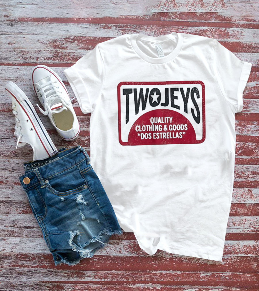 Twojeys Quality Clothing And Goods Dos Estrellas T-Shirt