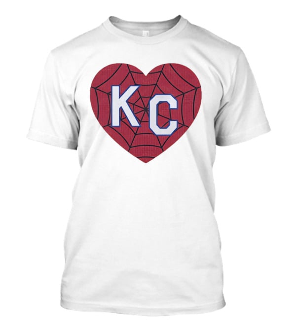KC Heart Spiderweb T-Shirt