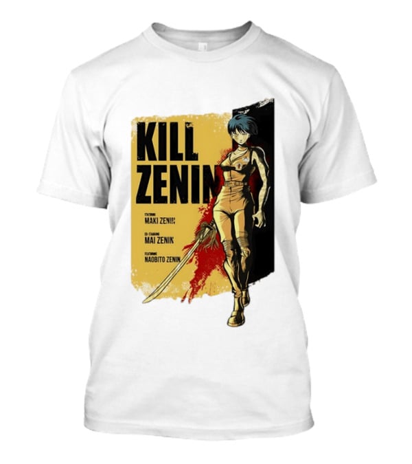 Kill Zenin Maki Mai Naobito Characters Anime T-Shirt