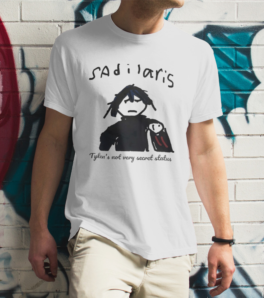Sadilaris Tylen's Not Very Secret Status Character Concept T-Shirt