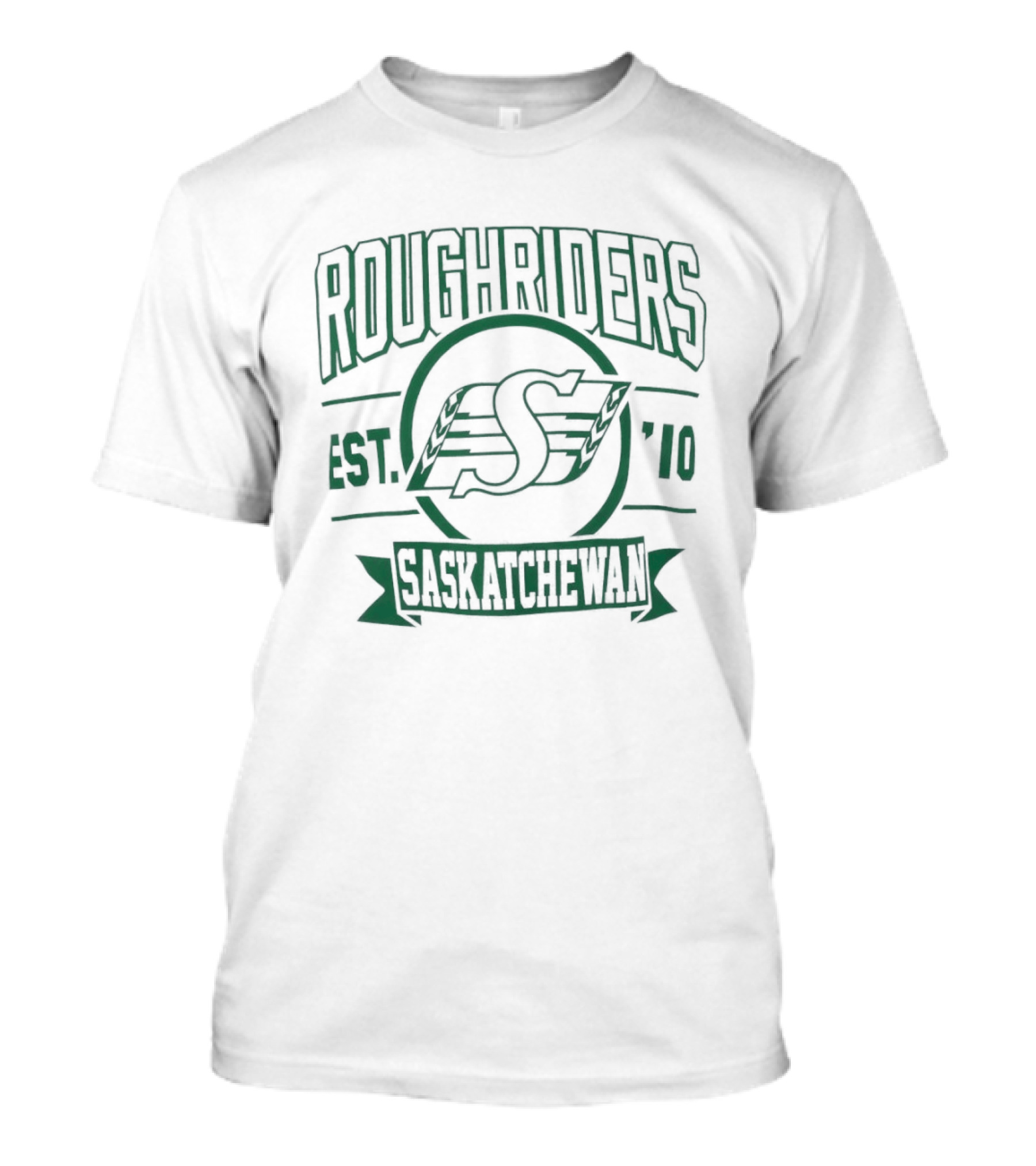 Saskatchewan Roughriders Est '10 CFL Canadian Football League T-Shirt