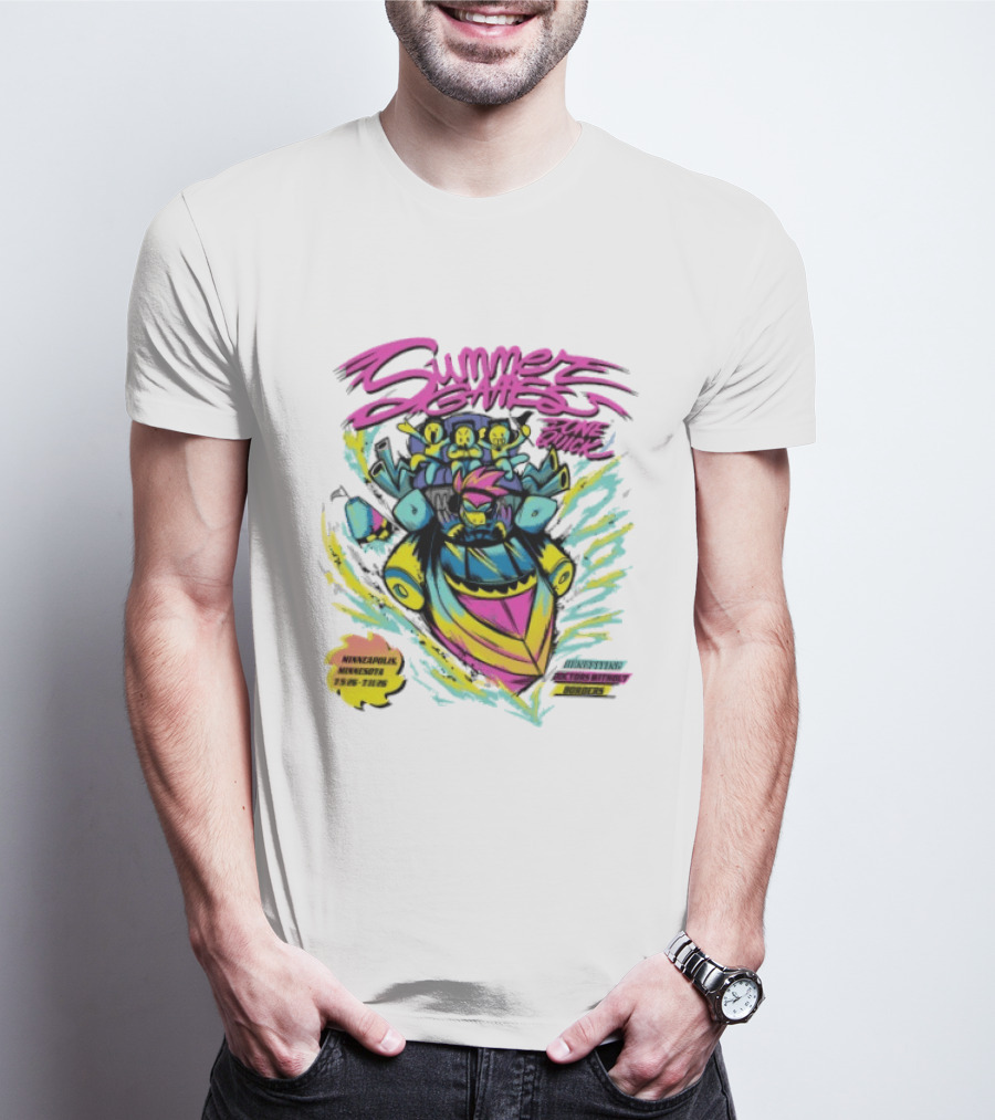 Summer Games Zone Quick Minneapolis 2026 Minnesota Benefiting Doctors Without Borders T-Shirt