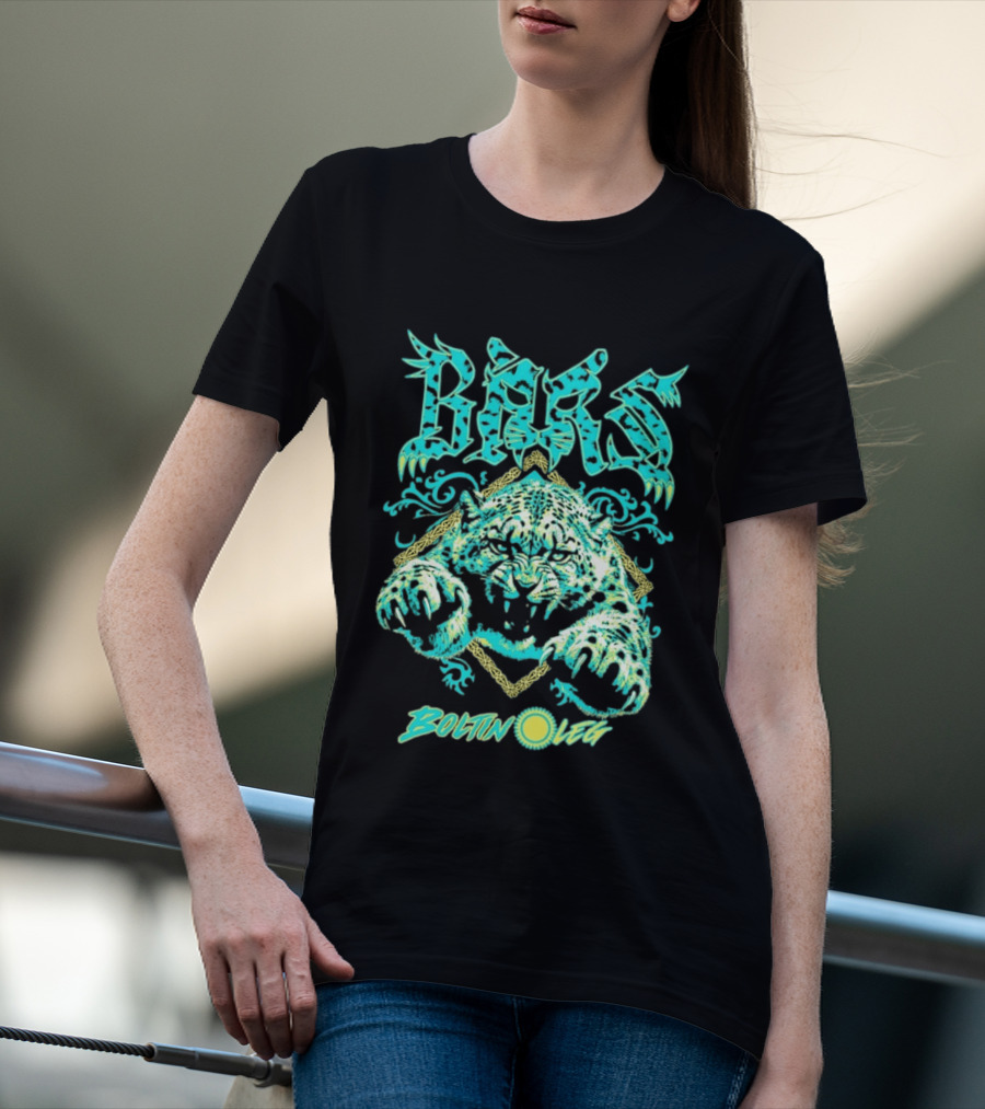 Bars Boltin Oleg Leopard Wild Cat Animal T-Shirt
