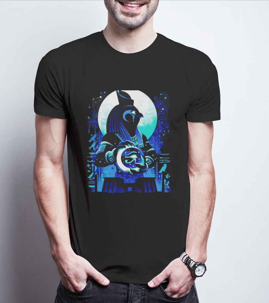 Eye Of Horus Egyptian Moon God Mythology Symbolism T-Shirt