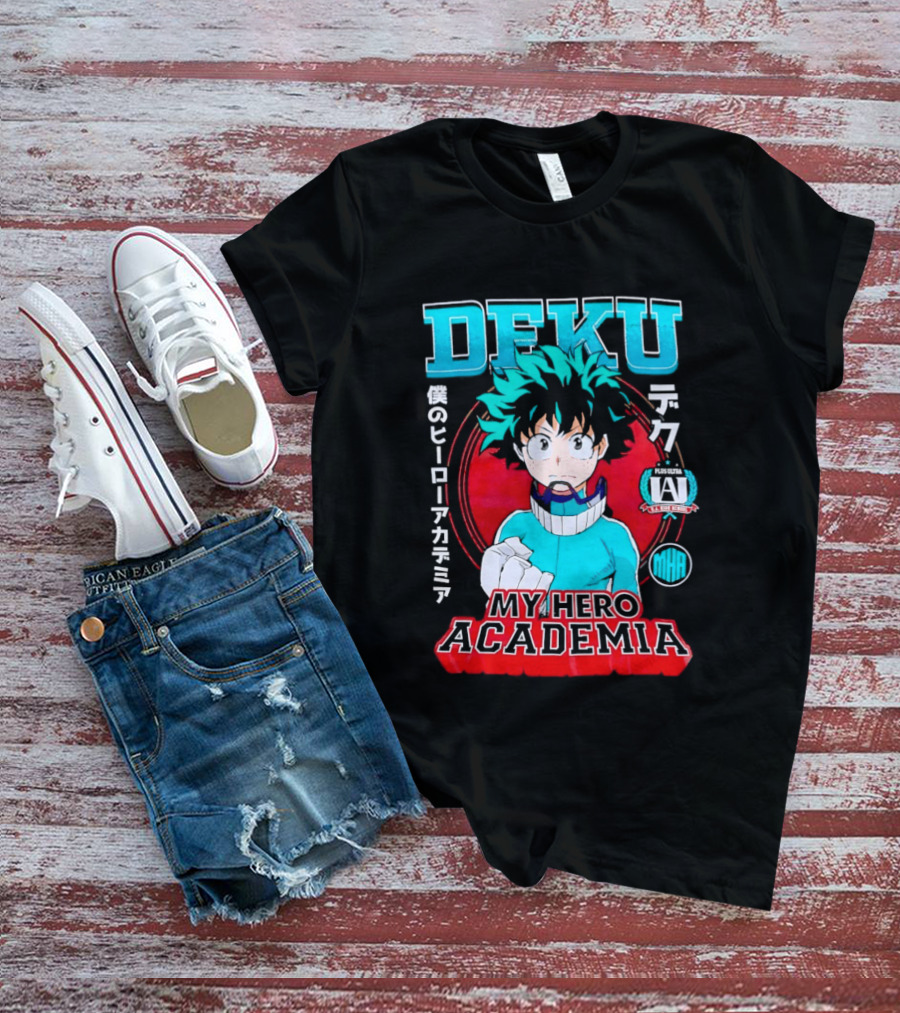 Deku Boku No Hero Academia Midoriya Izuku Japanese T-Shirt