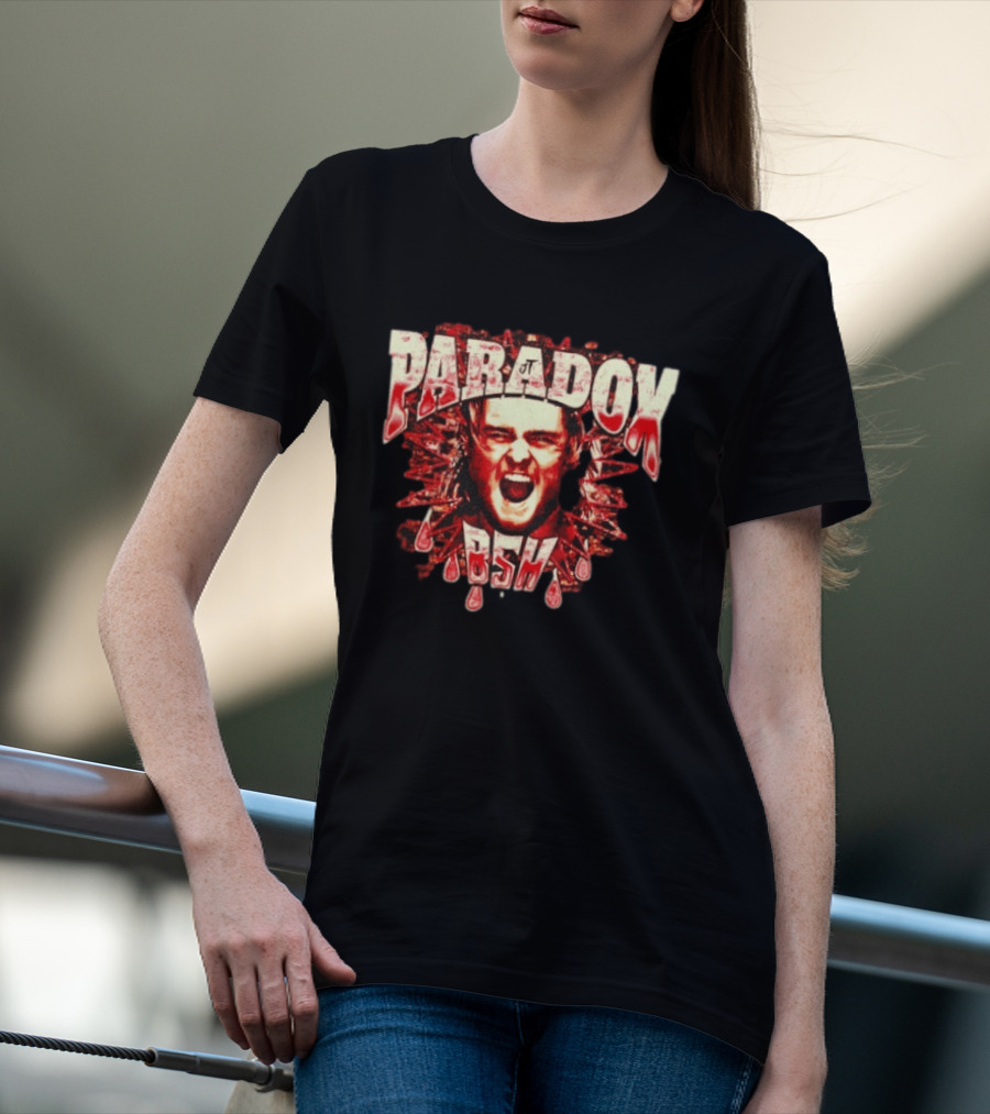 JT Paradox BSH Blood Red Bootleg Rap T-Shirt