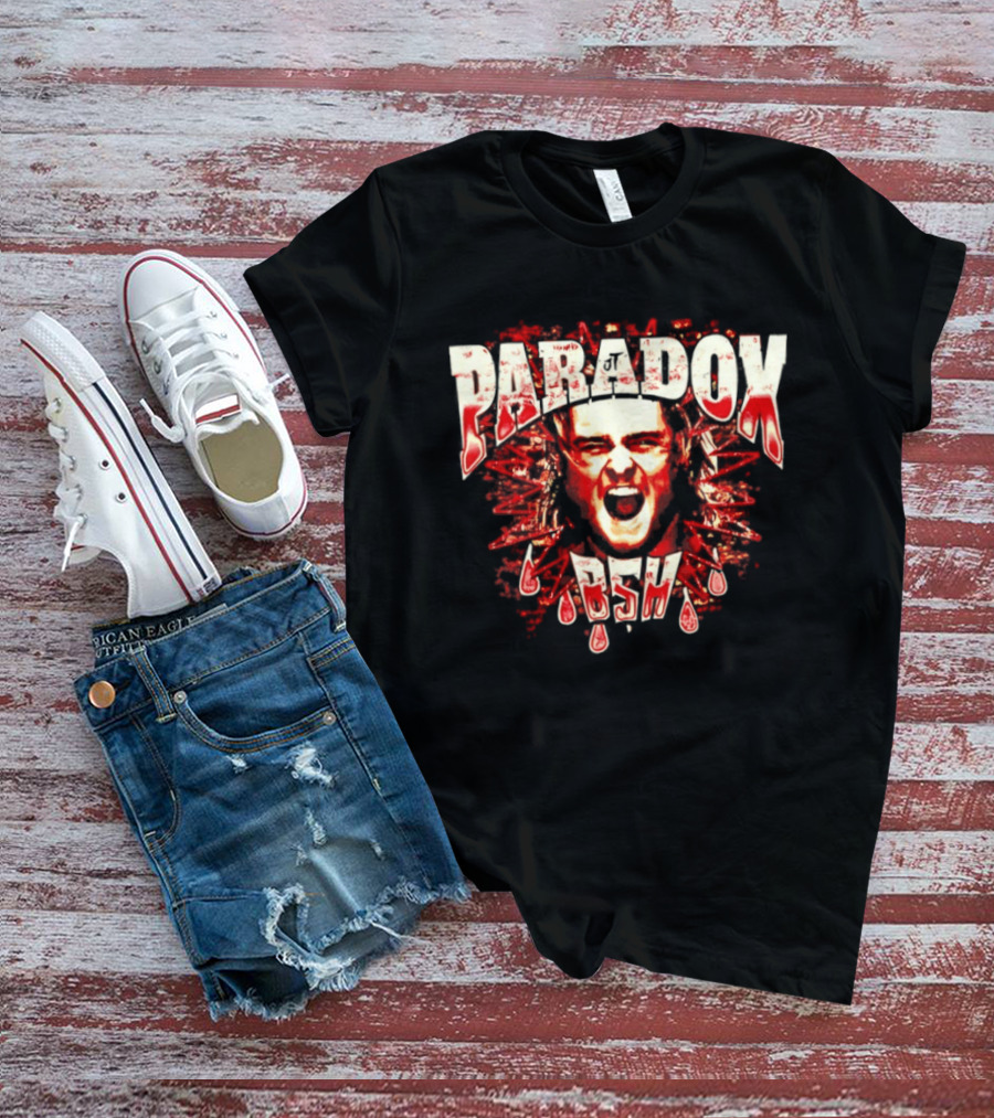 Paradox BSH Blood Splatter And Screaming Face T-Shirt