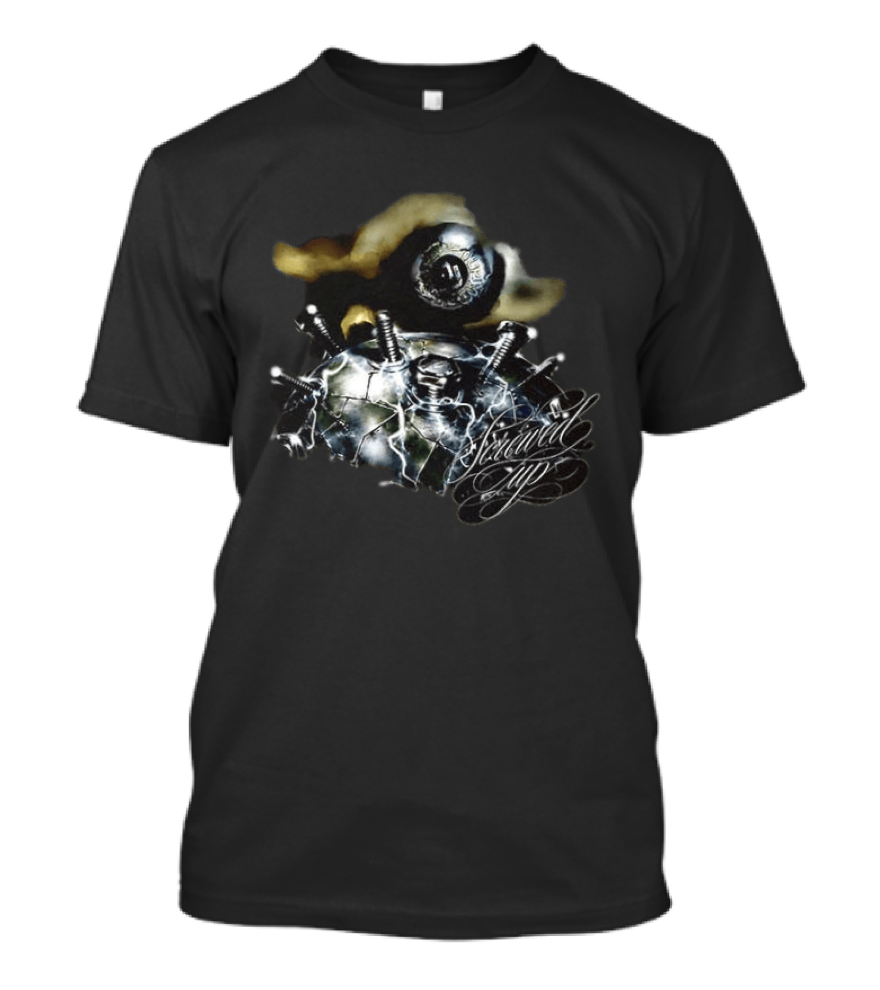Screwed Up Eye Bolts Sphere T-Shirt