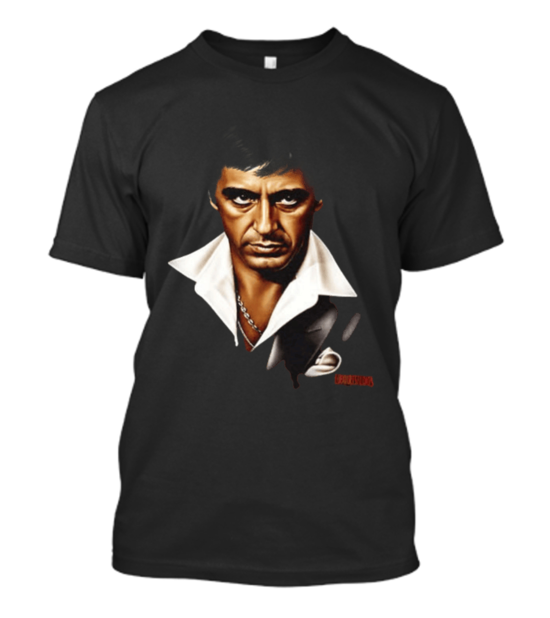 The World Is Yours Tony Montana Scarface 2 Sided T-Shirt
