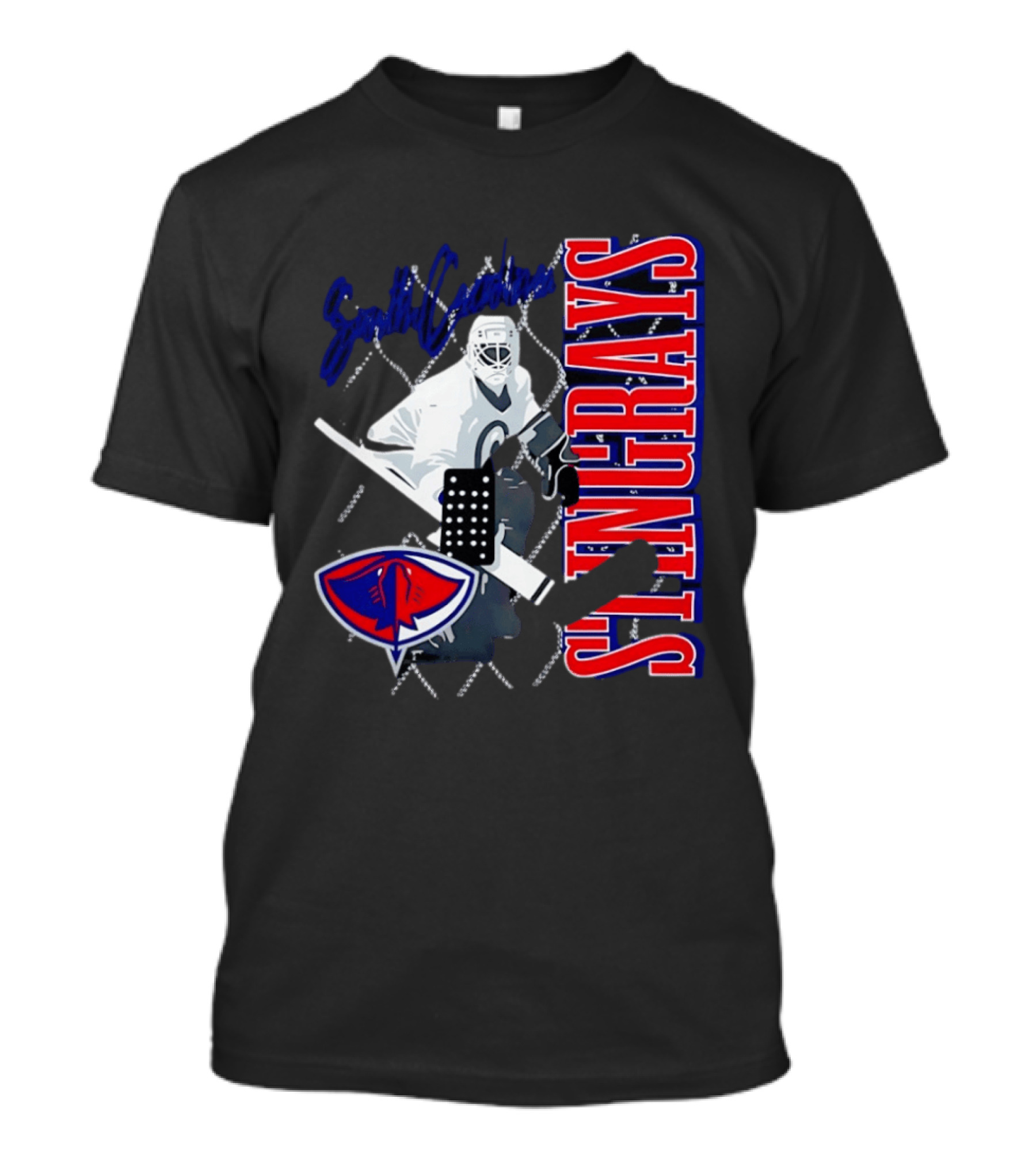 South Carolina Stingrays Hockey Goalie ECHL Team T-Shirt