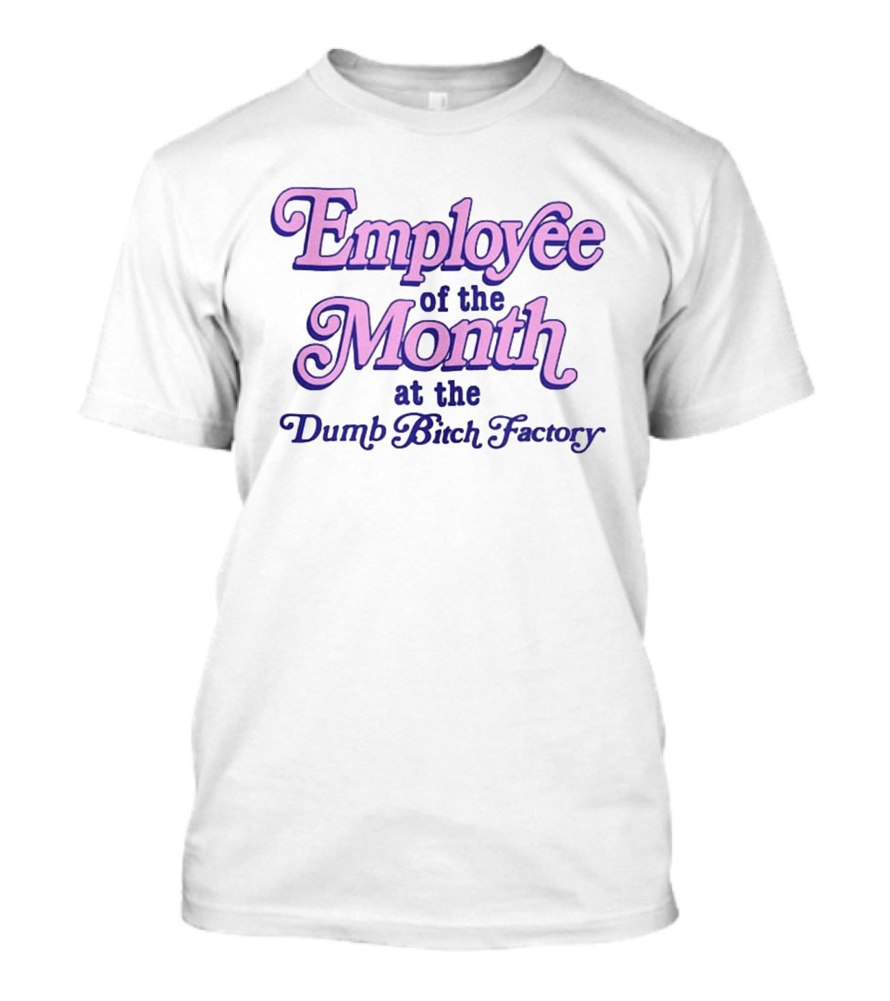 Employee Of The Month At The Dumb Bitch Factory T-Shirt