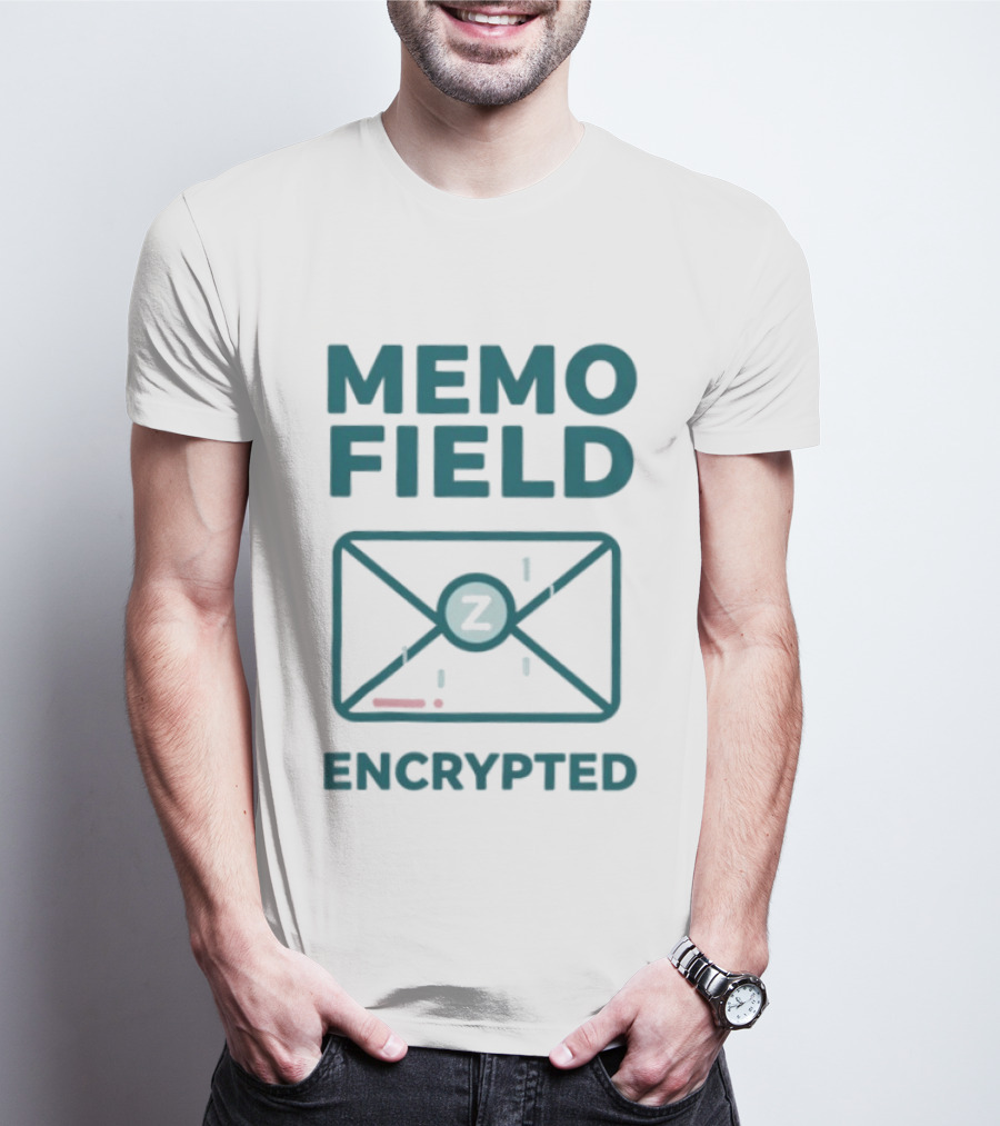 Memo Field Encrypted Z Data Security Protection T-Shirt