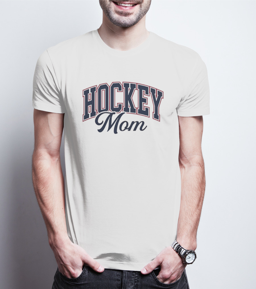 Hockey Mom 2026 Sports Fan T-Shirt