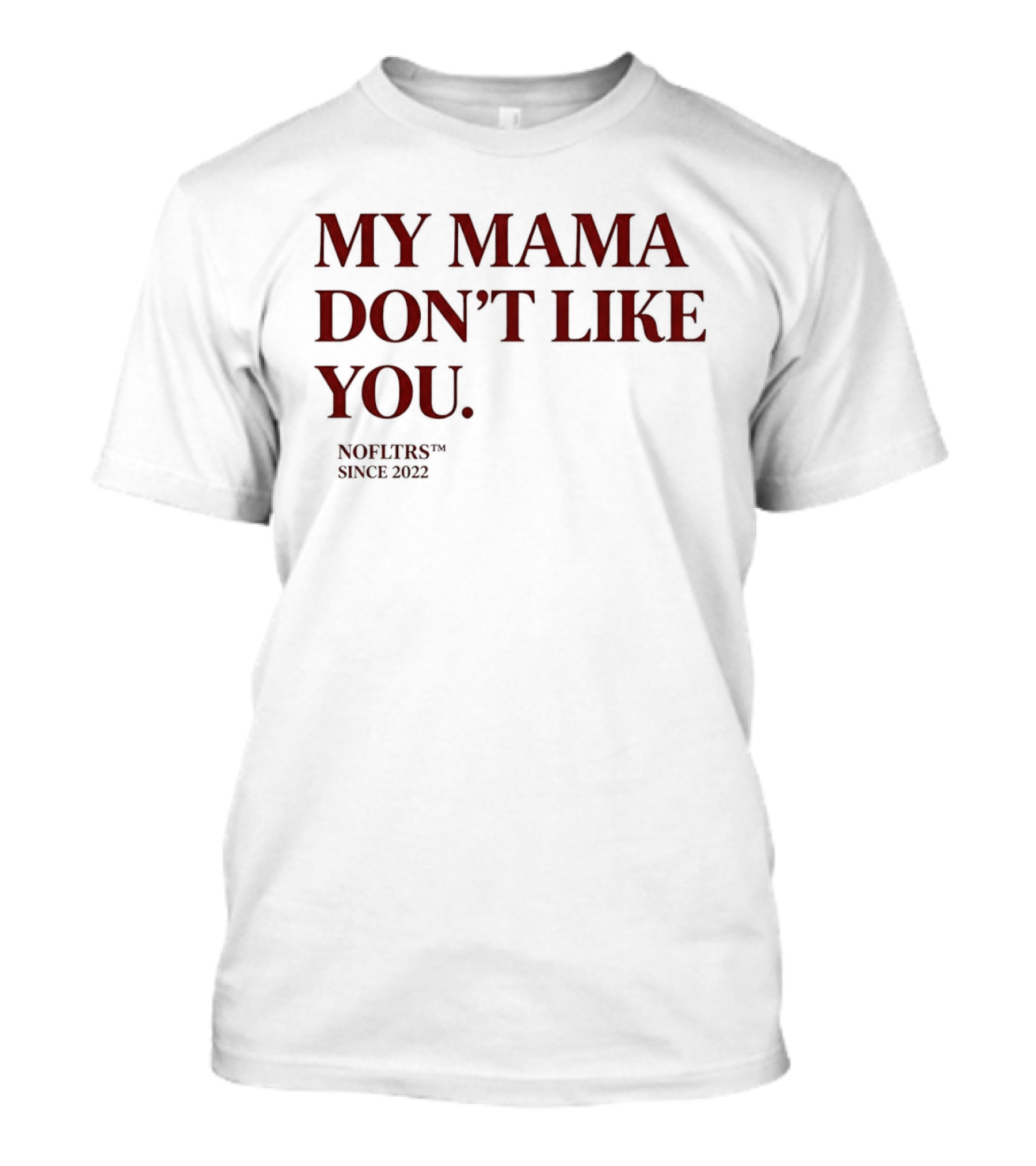 My Mama Don't Like You Nofltrs Brand Since 2022 T-Shirt