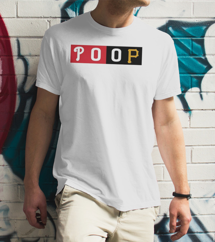 POOP Joe Roderick Pittsburgh Pirates T-Shirt
