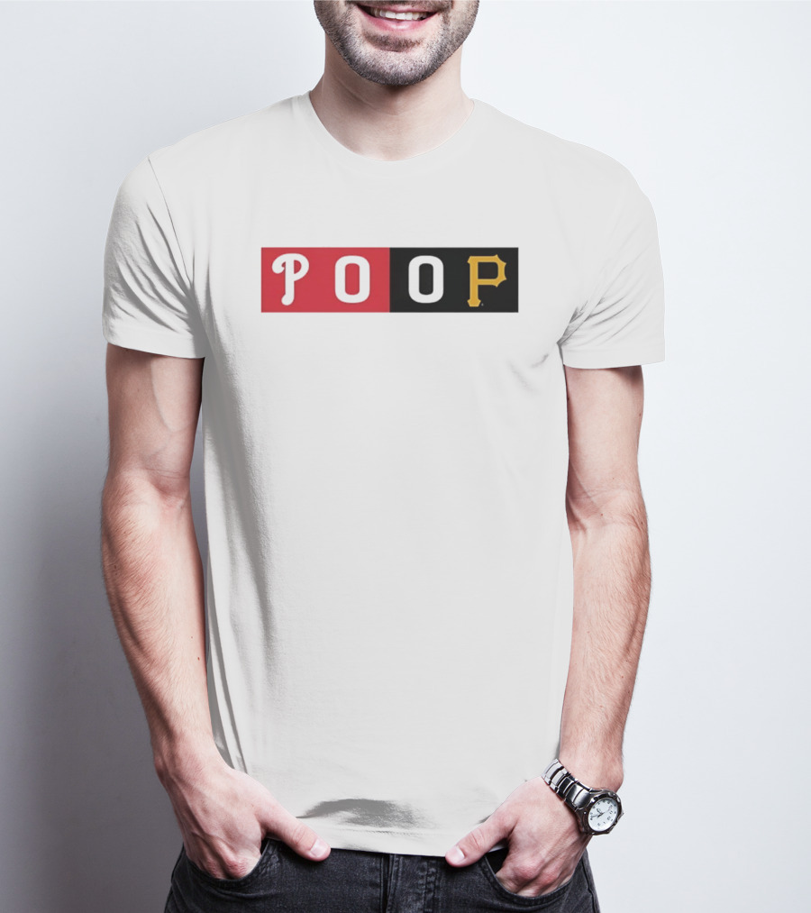 POOP Joe Roderick Pittsburgh Pirates T-Shirt