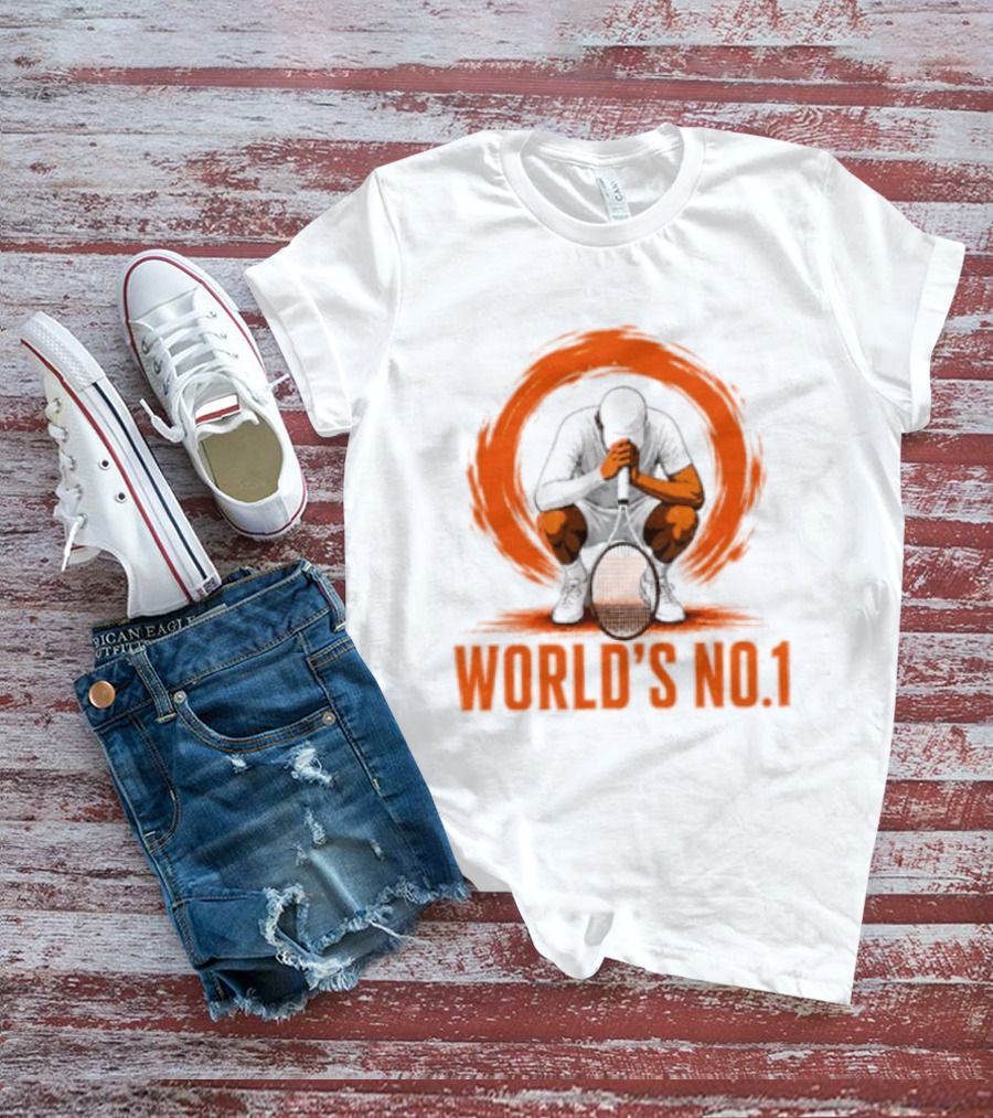 Jannik Sinner World's No 1 Tennis Champion T-Shirt
