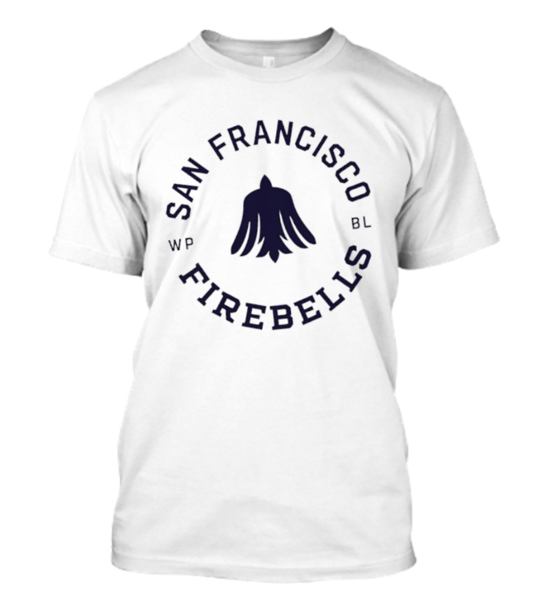 San Francisco Firebells WPBL Baseball T-Shirt