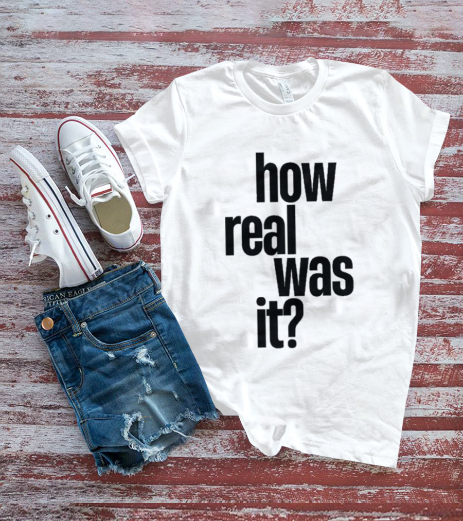 Asha Banks UK How Real Was It T-Shirt
