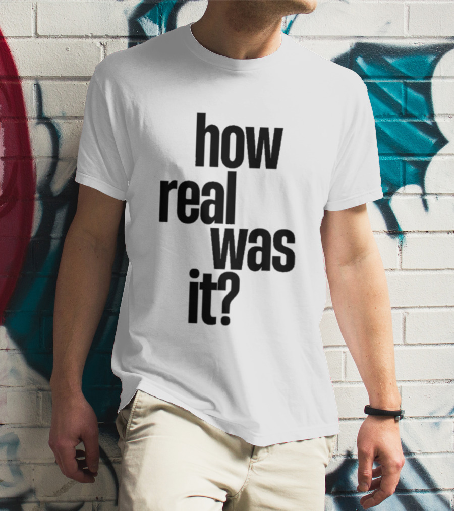 Asha Banks UK How Real Was It T-Shirt