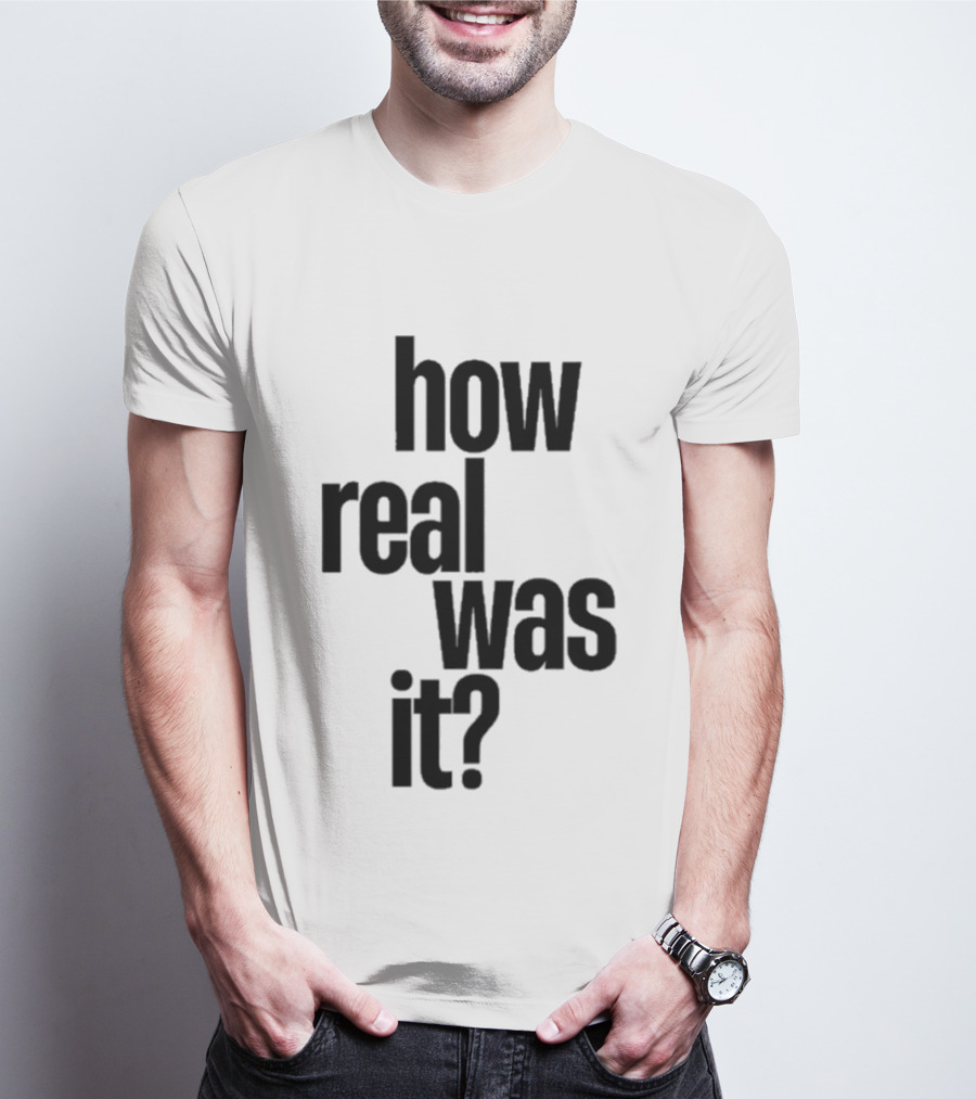 Asha Banks UK How Real Was It T-Shirt