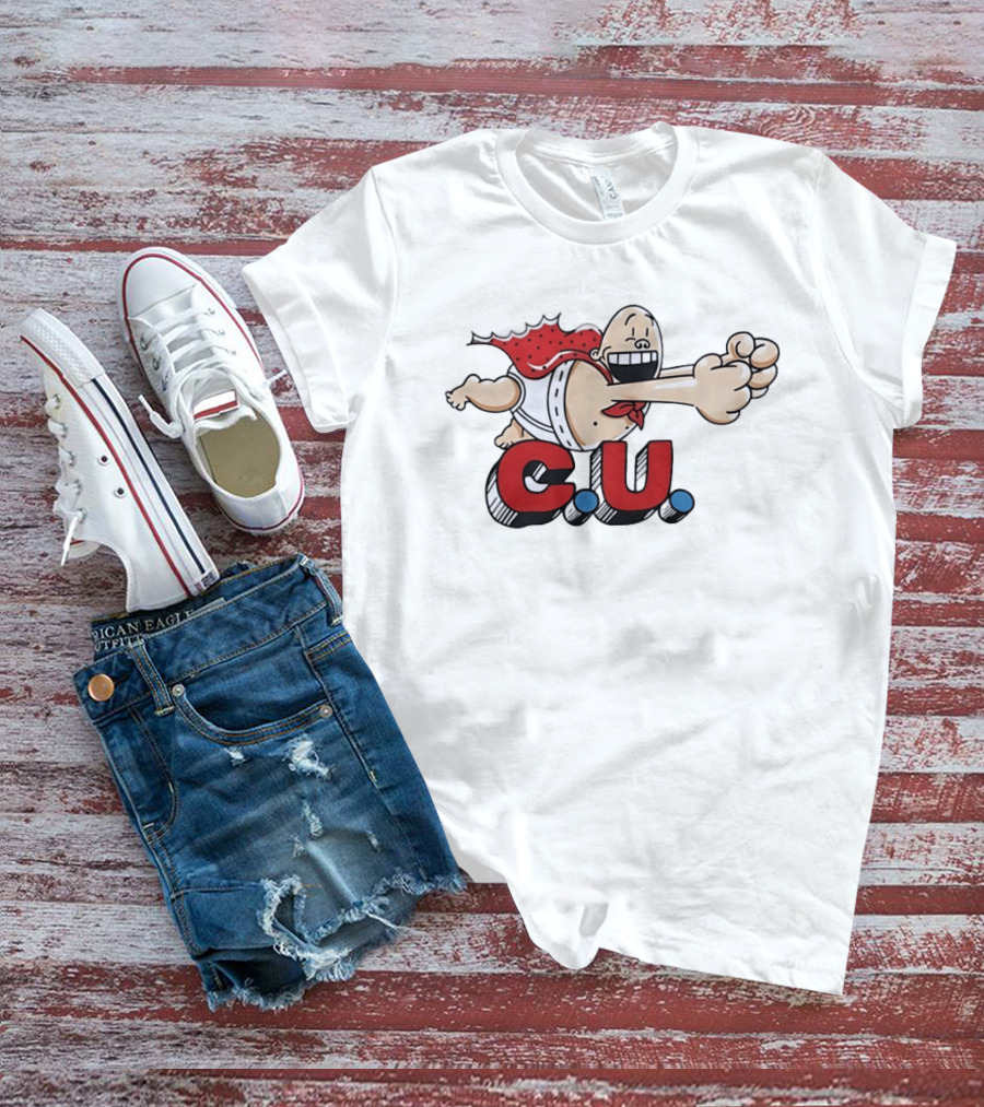 Captain Underpants CU Dav Pilkey Flying Hero T-Shirt