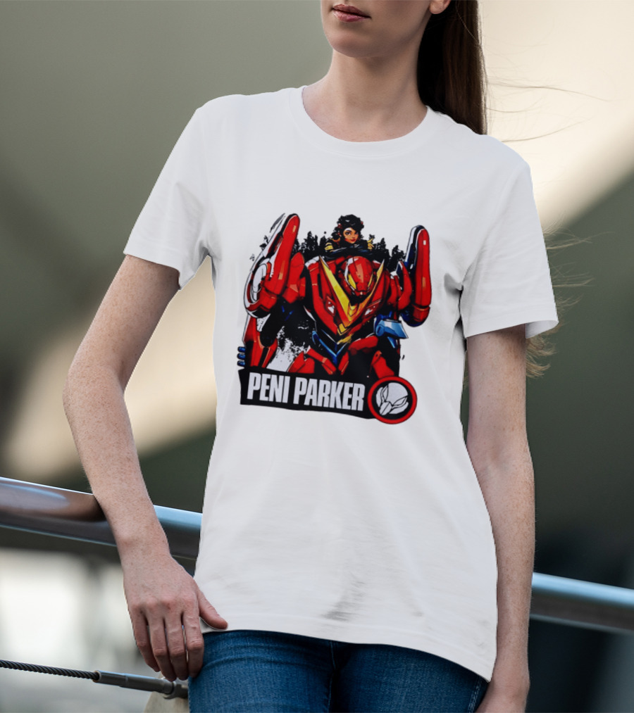 Peni Parker SP//dr Mech Anime Robot T-Shirt