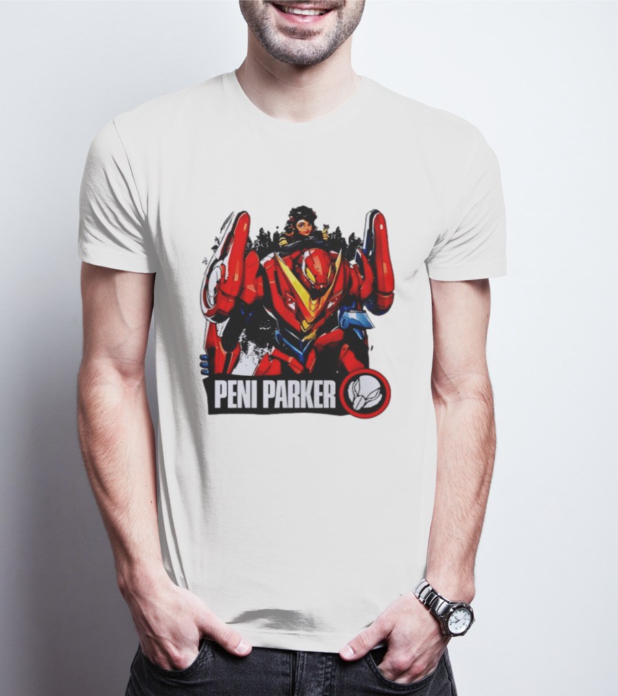 Peni Parker SP//dr Mech Anime Robot T-Shirt